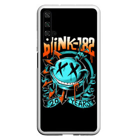 Чехол для Honor 20 с принтом Blink 182 в Петрозаводске, Силикон | Область печати: задняя сторона чехла, без боковых панелей | punk | группы | кролик | музыка | панк