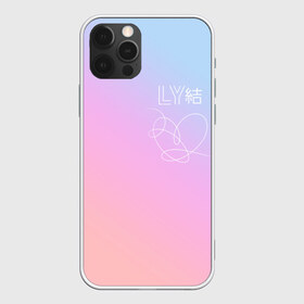 Чехол для iPhone 12 Pro Max с принтом BTS LOVE YOURSELF в Петрозаводске, Силикон |  | Тематика изображения на принте: bangtan boys | bt21 | bts | bts army | bts stickers | j hope | jimin | jin | jungkook | k pop | rap monster | rapmon | suga | v | бтс | корея | стикеры bts