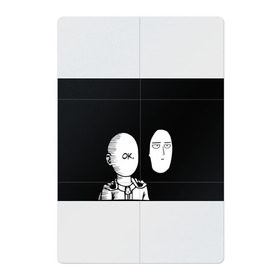 Магнитный плакат 2Х3 с принтом Saitama (One-Punch Man) в Петрозаводске, Полимерный материал с магнитным слоем | 6 деталей размером 9*9 см | man | one punch | saitama | ванпач | ванпачмен | генос