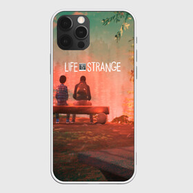 Чехол для iPhone 12 Pro с принтом Life is Strange в Петрозаводске, силикон | область печати: задняя сторона чехла, без боковых панелей | caulfield | chloe price | game | kate marsh | life | life is strange | life is strange: before the storm | max | strange | две луны | игры | кейт марш | колфилд | макс | подростки | студенты