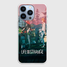 Чехол для iPhone 13 Pro с принтом Life is Strange в Петрозаводске,  |  | caulfield | chloe price | game | kate marsh | life | life is strange | life is strange: before the storm | max | strange | две луны | игры | кейт марш | колфилд | макс | подростки | студенты