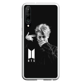 Чехол для Honor P30 с принтом BTS RAP MONSTER в Петрозаводске, Силикон | Область печати: задняя сторона чехла, без боковых панелей | bangtan boys | bt21 | bts | bts army | bts stickers | j hope | jimin | jin | jungkook | k pop | rap monster | rapmon | suga | v | бтс | корея | стикеры bts