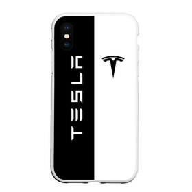 Чехол для iPhone XS Max матовый с принтом TESLA в Петрозаводске, Силикон | Область печати: задняя сторона чехла, без боковых панелей | car | elon | motors | musk | tesla | авто | автомобиль | илон | кар | лого | маск | машина | моторс | тесла | тэсла