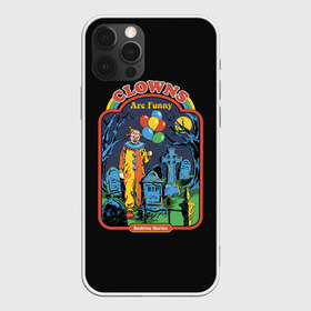 Чехол для iPhone 12 Pro Max с принтом Clowns Are Funny в Петрозаводске, Силикон |  | 80 е | 80s | 90 е | 90s | oldschool | retro | retrowave | stranger thing | vintage | винтаж | олдскул | ретро | ретровейв | странные дела