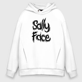 Мужское худи Oversize хлопок с принтом SALLY FACE в Петрозаводске, френч-терри — 70% хлопок, 30% полиэстер. Мягкий теплый начес внутри —100% хлопок | боковые карманы, эластичные манжеты и нижняя кромка, капюшон на магнитной кнопке | face | game | horror | sally | sally face | игра | мальчик с протезом | салли | салли фейс | ужасы