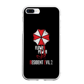 Чехол для iPhone 7Plus/8 Plus матовый с принтом Resident Evil 2 в Петрозаводске, Силикон | Область печати: задняя сторона чехла, без боковых панелей | 2 | biohazard | claire | evil | horror | raccoon | resident | survival | t virus | t вирус | выживание | зла | кеннеди | клэр | леон | обитель | раккун | редфилд | скотт | ужас