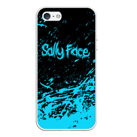 Чехол для iPhone 5/5S матовый с принтом SALLY FACE в Петрозаводске, Силикон | Область печати: задняя сторона чехла, без боковых панелей | face | game | horror | sally | sally face | игра | мальчик с протезом | салли | салли фейс | ужасы