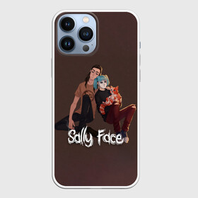 Чехол для iPhone 13 Pro Max с принтом Sally Face в Петрозаводске,  |  | Тематика изображения на принте: blue | diane | face | fisher | gizmo | henry | johnson | killer | larry | sally | генри | гизмо | джонсон | диана | ларри | лицо | салли | фейс | фишер