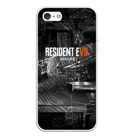 Чехол для iPhone 5/5S матовый с принтом RESIDENT EVIL 7 в Петрозаводске, Силикон | Область печати: задняя сторона чехла, без боковых панелей | biohazard | biohazard 7 | crocodile | fang | game | hand | monster | new umbrella | resident evil | resident evil 7 | umbrella | umbrella corp | umbrella corporation | zombie