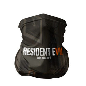 Бандана-труба 3D с принтом Resident Evil 7 в Петрозаводске, 100% полиэстер, ткань с особыми свойствами — Activecool | плотность 150‒180 г/м2; хорошо тянется, но сохраняет форму | 