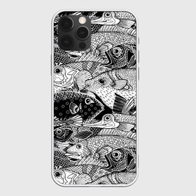 Чехол для iPhone 12 Pro Max с принтом Рыбы в Петрозаводске, Силикон |  | Тематика изображения на принте: beautiful | best | cool | depth | fashio | fish | graphics | pattern | picture | trendy | underwater | water | world | youth | белый | вода | глубина | графика | картинка | красивый | крутой | лучший | мир | мода | модный | молодёжная | подводный | рисуно