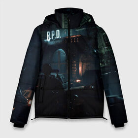 Мужская зимняя куртка 3D с принтом Resident Evil 2 в Петрозаводске, верх — 100% полиэстер; подкладка — 100% полиэстер; утеплитель — 100% полиэстер | длина ниже бедра, свободный силуэт Оверсайз. Есть воротник-стойка, отстегивающийся капюшон и ветрозащитная планка. 

Боковые карманы с листочкой на кнопках и внутренний карман на молнии. | biohazard | biohazard 7 | crocodile | fang | game | hand | monster | new umbrella | resident evil | resident evil 7 | umbrella | umbrella corp | umbrella corporation | zombie