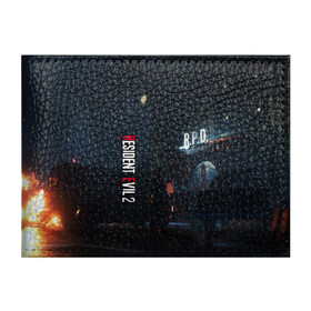 Обложка для студенческого билета с принтом Resident Evil в Петрозаводске, натуральная кожа | Размер: 11*8 см; Печать на всей внешней стороне | biohazard | biohazard 7 | crocodile | fang | game | hand | monster | new umbrella | resident evil | resident evil 7 | umbrella | umbrella corp | umbrella corporation | zombie