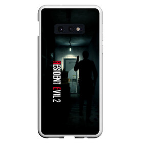 Чехол для Samsung S10E с принтом Resident Evil 2 в Петрозаводске, Силикон | Область печати: задняя сторона чехла, без боковых панелей | biohazard | biohazard 7 | crocodile | fang | game | hand | monster | new umbrella | resident evil | resident evil 7 | umbrella | umbrella corp | umbrella corporation | zombie