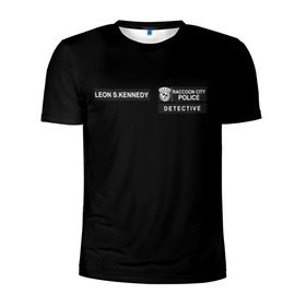 Мужская футболка 3D спортивная с принтом R.P.D. LEON S.KENNEDY в Петрозаводске, 100% полиэстер с улучшенными характеристиками | приталенный силуэт, круглая горловина, широкие плечи, сужается к линии бедра | ada wong | biohazard | game | gamer | leon | logo | mistic | raccoon city | re2 | resident evil 2 | rpd | stars | umbrella | ада вонг | амбрелла | зомби | игра | мистика | ужасы