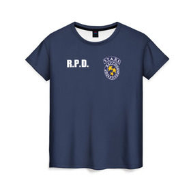 Женская футболка 3D с принтом S.T.A.R.S. RACCOON CITY в Петрозаводске, 100% полиэфир ( синтетическое хлопкоподобное полотно) | прямой крой, круглый вырез горловины, длина до линии бедер | ada wong | biohazard | game | gamer | leon | logo | mistic | raccoon city | re2 | resident evil 2 | rpd | stars | umbrella | ада вонг | амбрелла | зомби | игра | мистика | ужасы