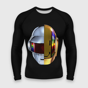 Мужской рашгард 3D с принтом Daft Punk в Петрозаводске,  |  | daft punk | electronic | house | human | music | robot | дафт панк | музыка | синти поп | хаус | электроника