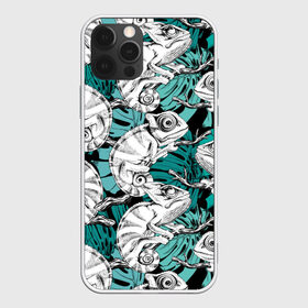 Чехол для iPhone 12 Pro Max с принтом Хамелеоны в Петрозаводске, Силикон |  | branches | chameleons | fash | greens | lizards | nature | trees | youth | ветки | графика | деревья | зелень | искусство | картинка | крутой | лучший | мода | модный | молодёжная | природа | рисунок | стиль | творчество | фон