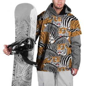 Накидка на куртку 3D с принтом Тигры и зебры в Петрозаводске, 100% полиэстер |  | Тематика изображения на принте: black | orange | stri | white | абстракция | африка | белая | графика | животное | зебры | искусство | картинка | коллаж | красивый | крутой | лошадь | мода | модный | молодёжная | оранжевая | полосы | рисунок