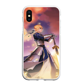 Чехол для iPhone XS Max матовый с принтом Fate Grand Order в Петрозаводске, Силикон | Область печати: задняя сторона чехла, без боковых панелей | Тематика изображения на принте: anime | fate grand order | manga | saber | аниме | арчер | ассасин | великий приказ | лансер | лунный свет в потерянной комнате | манга | первая миссия | судьба великая кампания | сэйбер