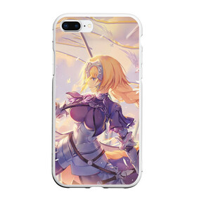 Чехол для iPhone 7Plus/8 Plus матовый с принтом Fate Grand Order в Петрозаводске, Силикон | Область печати: задняя сторона чехла, без боковых панелей | anime | fate grand order | manga | saber | аниме | арчер | ассасин | великий приказ | лансер | лунный свет в потерянной комнате | манга | первая миссия | судьба великая кампания | сэйбер