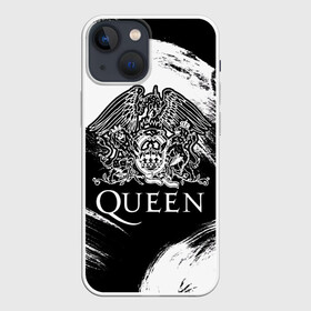Чехол для iPhone 13 mini с принтом Queen в Петрозаводске,  |  | queen | брайан мэи | британская | группа | джон дикон | королева | роджер тейлор | рок | фредди меркьюри
