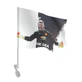 Флаг для автомобиля с принтом De Gea в Петрозаводске, 100% полиэстер | Размер: 30*21 см | de gea | fellaini | lukaku | manchester | manchester united | mufc | rooney | де хеа | лукаку | манчестер | манчестер юнайтед | феллайни | футбол