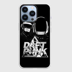 Чехол для iPhone 13 Pro с принтом Daft Punk в Петрозаводске,  |  | Тематика изображения на принте: daft punk | electronic | house | human | music | robot | дафт панк | музыка | синти поп | хаус | электроника