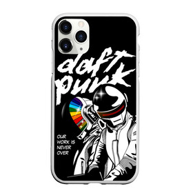 Чехол для iPhone 11 Pro матовый с принтом Daft Punk в Петрозаводске, Силикон |  | daft punk | electronic | house | human | music | robot | дафт панк | музыка | синти поп | хаус | электроника