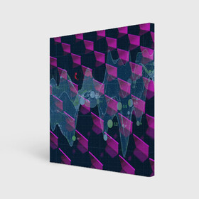 Холст квадратный с принтом Abstraction hy-tech в Петрозаводске, 100% ПВХ |  | abstract | abstraction | comb | cyberpunk | texture | абстракция | бронь | броня | кибер панк | соты | стальные соты | текстуры