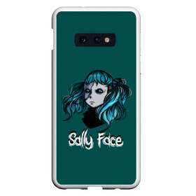 Чехол для Samsung S10E с принтом Sally Face в Петрозаводске, Силикон | Область печати: задняя сторона чехла, без боковых панелей | blue | diane | face | fisher | gizmo | henry | johnson | killer | larry | sally | генри | гизмо | джонсон | диана | ларри | лицо | салли | фейс | фишер