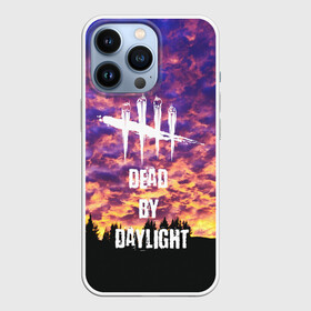 Чехол для iPhone 13 Pro с принтом DEAD BY DAYLIGHT в Петрозаводске,  |  | Тематика изображения на принте: dead by daylight | game | hillbilly | maniacs | trapper | wraith | деревенщина | игра | мертвые днем | охотник | призрак