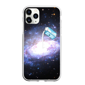 Чехол для iPhone 11 Pro матовый с принтом Milky Way в Петрозаводске, Силикон |  | cosmos | milk | nasa | space | космос | млечный путь | молоко