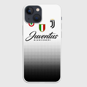 Чехол для iPhone 13 mini с принтом Ювентус в Петрозаводске,  |  | bianconeri | juve | juventus | италия | роналду | серия а | турин | форма | футбол | футболист | футбольная | футбольный клуб | черно белые | юве | ювентус