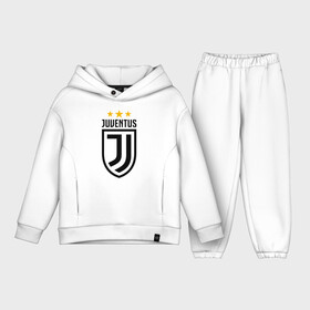 Детский костюм хлопок Oversize с принтом Ювентус в Петрозаводске,  |  | bianconeri | juve | juventus | италия | роналду | серия а | турин | форма | футбол | футболист | футбольная | футбольный клуб | черно белые | юве | ювентус