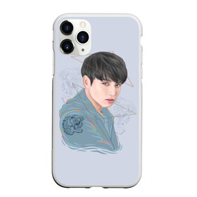 Чехол для iPhone 11 Pro матовый с принтом Jeon Jungkook в Петрозаводске, Силикон |  | bts | gucci | jeon jungkook | k pop | korean pop | music | бтс | гуси | гучи | гуччи | кей поп | коллаб | чон чонгук