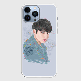 Чехол для iPhone 13 Pro Max с принтом Jeon Jungkook в Петрозаводске,  |  | Тематика изображения на принте: bts | gucci | jeon jungkook | k pop | korean pop | music | бтс | гуси | гучи | гуччи | кей поп | коллаб | чон чонгук