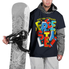 Накидка на куртку 3D с принтом Freestyle! Skate forever в Петрозаводске, 100% полиэстер |  | 3д | sport | графика | доска | жёлтый | звезды | зелёный | искусство | калёса | картинка | красный | крутой | лучи | лучший | мода | молнии | молодежная | надпись | объем | рисунок | сила | синий | скейтборд