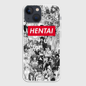 Чехол для iPhone 13 mini с принтом Японская анимация в Петрозаводске,  |  | ahegao | anime | kodome | manga | senpai | аниме | анимэ | ахегао | кодоме | манга | меха | сенпай | юри | яой