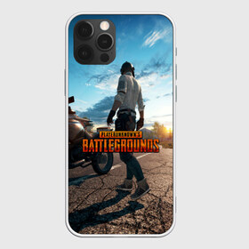 Чехол для iPhone 12 Pro Max с принтом PlayerUnknowns Battlegrounds в Петрозаводске, Силикон |  | Тематика изображения на принте: action | battlegrounds | chiken | game | online | playerunknown’s | pubg | игры | камуфляж | курица | наемники | огонь | пабг | пубг | сковорода | солдаты | шутер