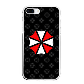 Чехол для iPhone 7Plus/8 Plus матовый с принтом UMBRELLA CORP в Петрозаводске, Силикон | Область печати: задняя сторона чехла, без боковых панелей | ada wong | biohazard | leon | nemesis | project resistance | raccoon city | re | re3 | resident evil | resident evil 3 | rpd | stars | umbrella | ада вонг | амбрелла | немезис | ужасы