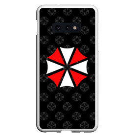 Чехол для Samsung S10E с принтом UMBRELLA CORP в Петрозаводске, Силикон | Область печати: задняя сторона чехла, без боковых панелей | ada wong | biohazard | leon | nemesis | project resistance | raccoon city | re | re3 | resident evil | resident evil 3 | rpd | stars | umbrella | ада вонг | амбрелла | немезис | ужасы