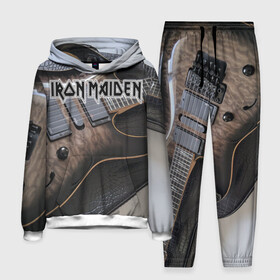 Мужской костюм 3D (с толстовкой) с принтом Iron Maiden в Петрозаводске,  |  | бас | британия | брюс дикинсон | гитара | группа | дева | железная | метал | нико макбрэйн | рок | стив харрис | хеви | яник герс