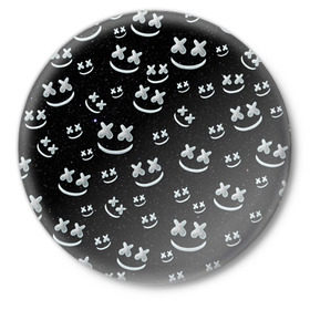 Значок с принтом Marshmello Cosmos в Петрозаводске,  металл | круглая форма, металлическая застежка в виде булавки | marshmello | диджей | звезды | клуб | клубная музыка | космос | маршмеллоу | маршмэлло | маршмэллоу | музыка | небо | ночь | электронная