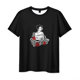 Мужская футболка 3D с принтом Монеточка - Юность в Петрозаводске, 100% полиэфир | прямой крой, круглый вырез горловины, длина до линии бедер | альбом | лиза | монеточка | музыка | нет монет | раскраски | ушла к реалисту | юность