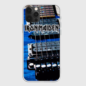 Чехол для iPhone 12 Pro Max с принтом Iron Maiden в Петрозаводске, Силикон |  | бас | британия | брюс дикинсон | гитара | группа | дева | железная | метал | нико макбрэйн | рок | стив харрис | хеви | яник герс