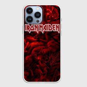 Чехол для iPhone 13 Pro Max с принтом Iron Maiden в Петрозаводске,  |  | бас | британия | брюс дикинсон | гитара | группа | дева | железная | метал | нико макбрэйн | рок | стив харрис | хеви | яник герс