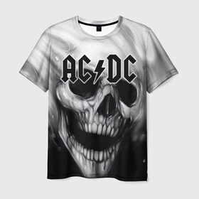 Мужская футболка 3D с принтом AC/DC в Петрозаводске, 100% полиэфир | прямой крой, круглый вырез горловины, длина до линии бедер | австралийская | ангус янг | блюз | группа | малькольм янг | рок | рок н ролл | стиви янг | хард