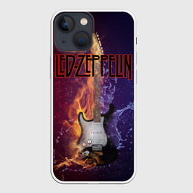 Чехол для iPhone 13 mini с принтом Led Zeppelin в Петрозаводске,  |  | блюз рок | британская | группа | джимми пейдж | джон пол джонс | роберт плант | рок | фолк рок | хард рок | хеви метал