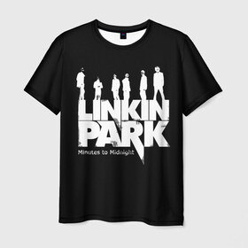 Мужская футболка 3D с принтом Linkin Park в Петрозаводске, 100% полиэфир | прямой крой, круглый вырез горловины, длина до линии бедер | американская | группа | линкин | майк шинода | метал | музыка | ню | парк | поп | рок | рэп | феникс фаррелл | честер беннингтон | электроник